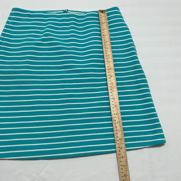 Talbots Petites striped Summer skirt with pockets Size 4P - Picture 7 of 8